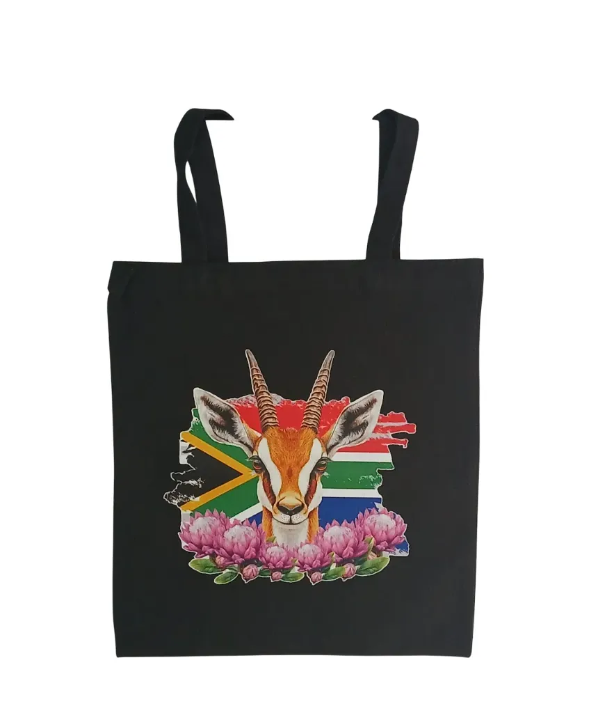 Tote bag-Springbok -Black 