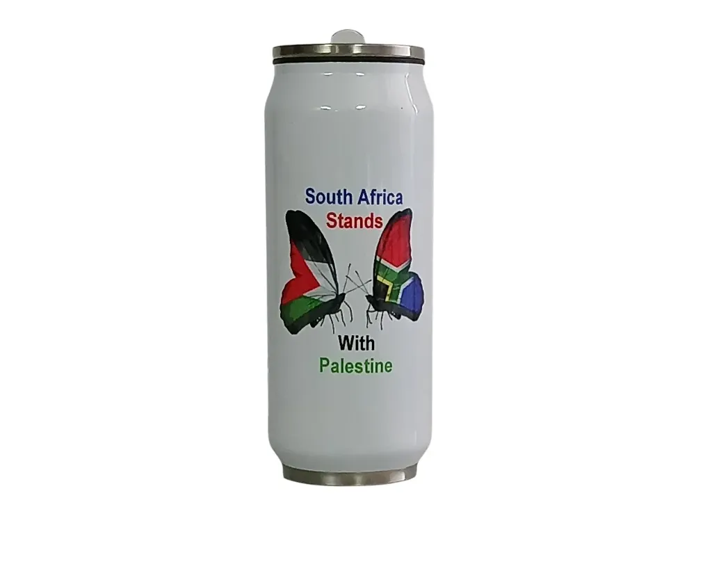 Palestine Butterfly Straw Flask 