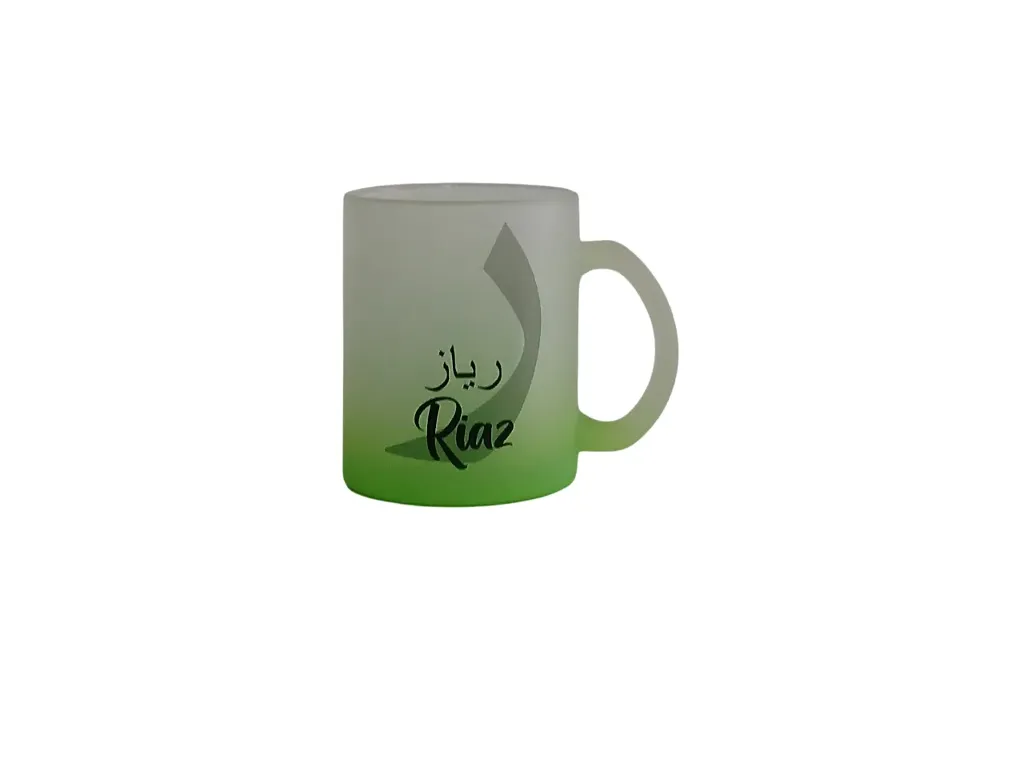 Green Frosted Mug- Riaz