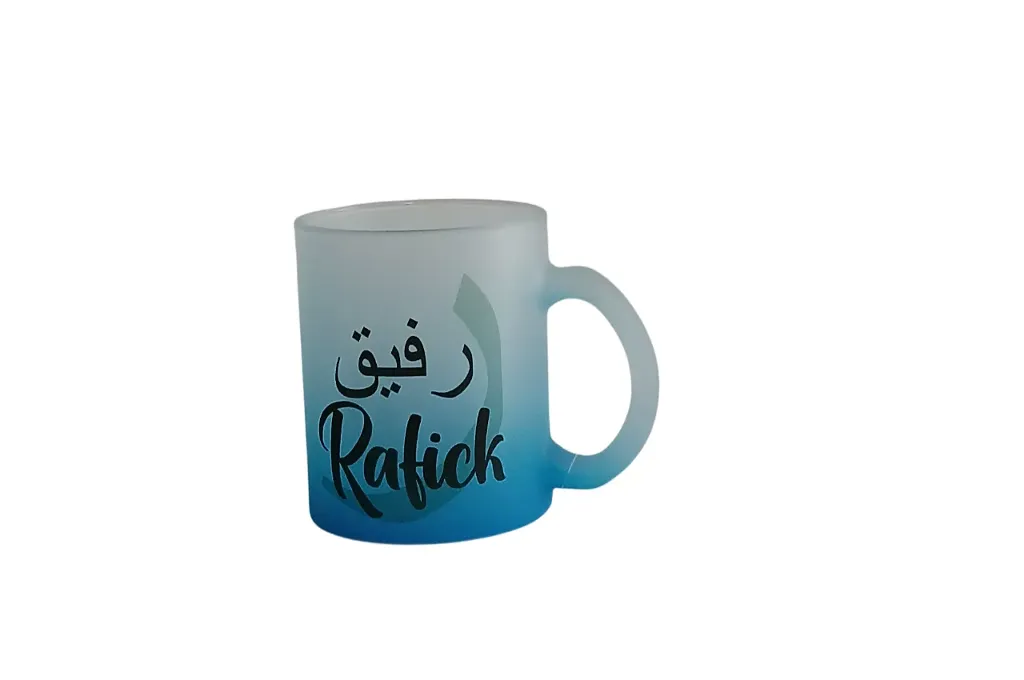 Blue Frosted Mug- Rafick 