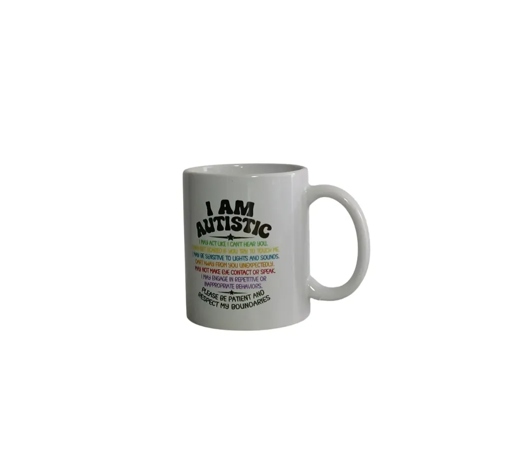 Mug-I am Autistic Mug 