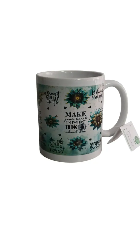Mug-Flower affirmation