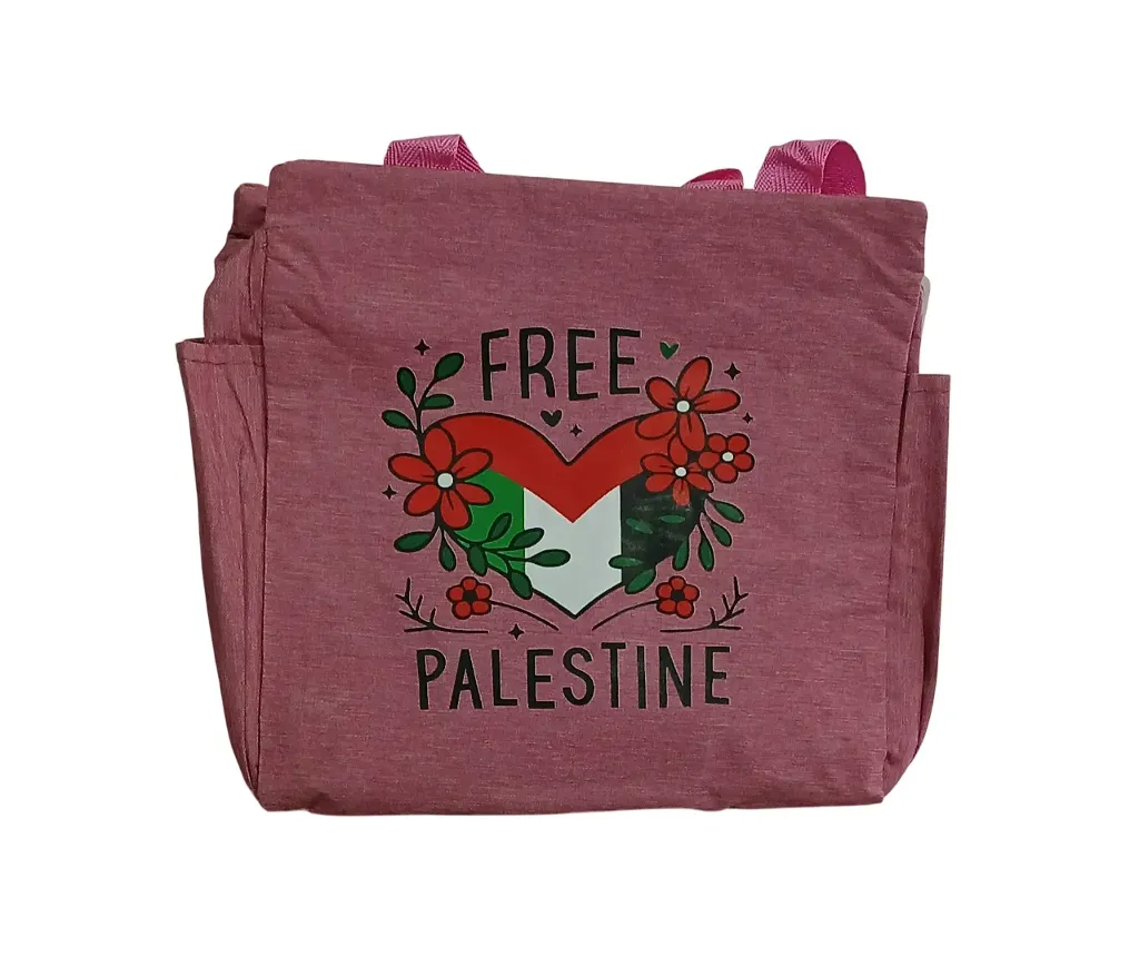 Cooler Bag Flower Pink 