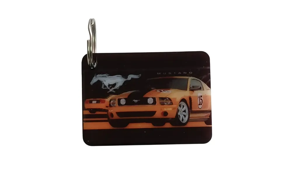 Keyring - Mustang Orange 